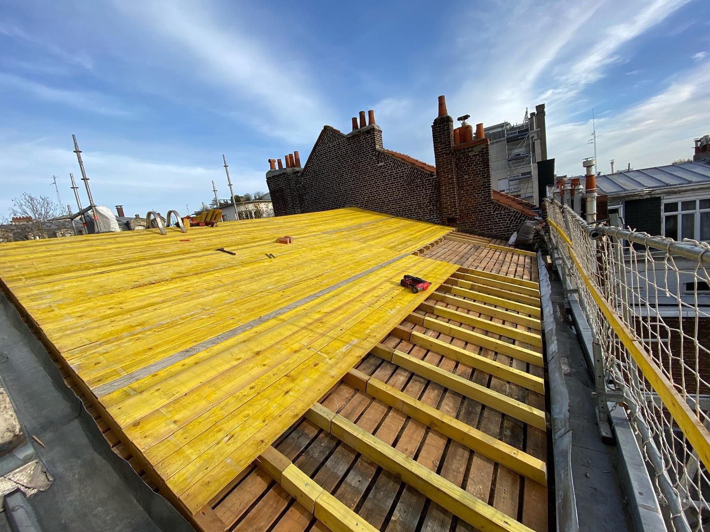 Rénovation d'une toiture en zinc dans le centre ville de Lille