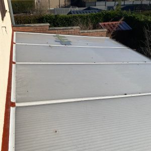 changement plaques polycarbonate