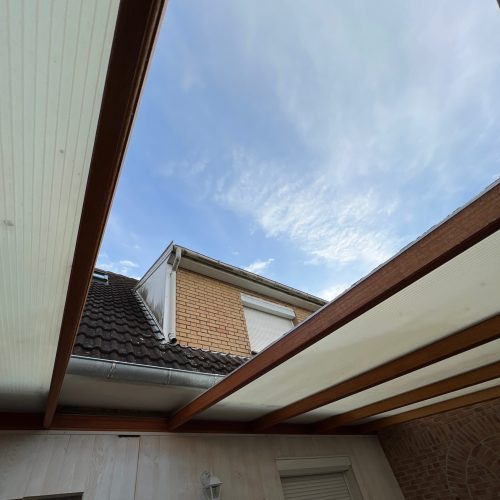 changement plaques polycarbonate