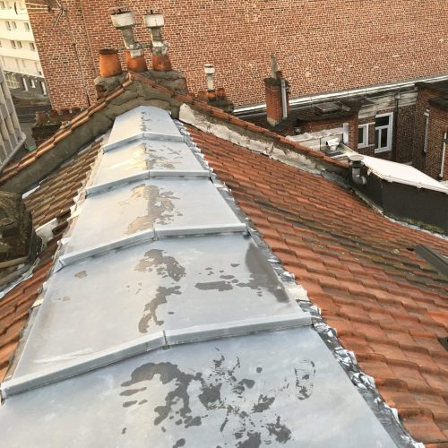 réfection faitage zinc
