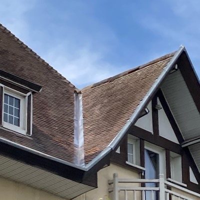 Réparation Noue zinc toiture tuile ICToiture