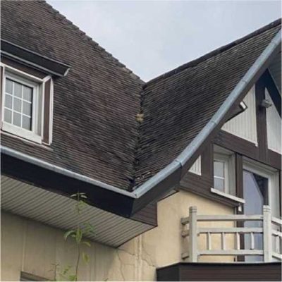 Noue zinc toiture tuile plate ICToiture007