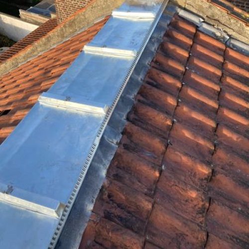 Réfection bac zinc toiture nord pas de calais Lille