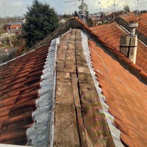 Réfection bac zinc toiture nord pas de calais Lille