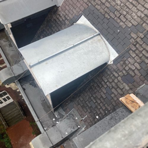 rénovation dessus de lucarne