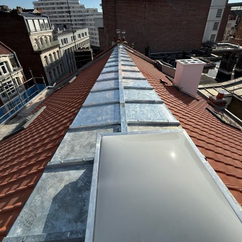 réfection faitage zinc