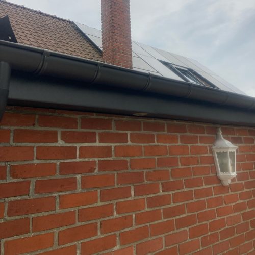 rénovation bandeau zinc noir
