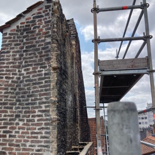 maçonnerie de cheminée inter cheminee toiture Lille haut de france