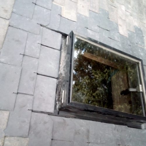 entourage velux lanterneau toiture ardoise INTER CHEMINEE TOITURE