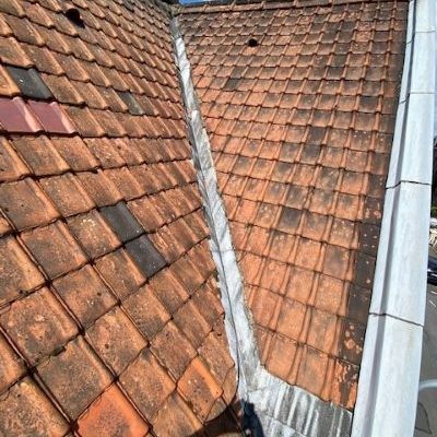 noue zinc inter cheminee toiture lille