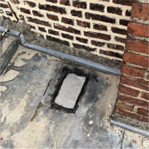 réparation bac zinc pax