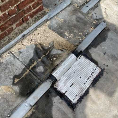 réparation bac zinc pax