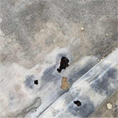 réparation bac zinc pax